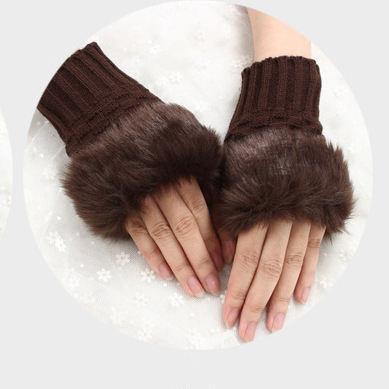 Women's Fur Gloves Women's Fur Gloves