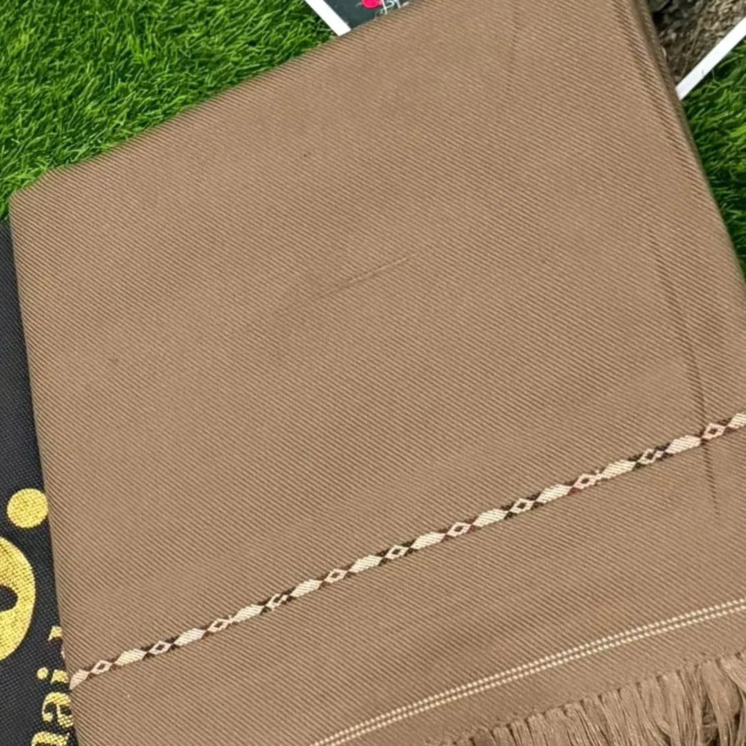 1 Pc Men's Wool Embroidered Shawl 1 Pc Men's Wool Embroidered Shawl