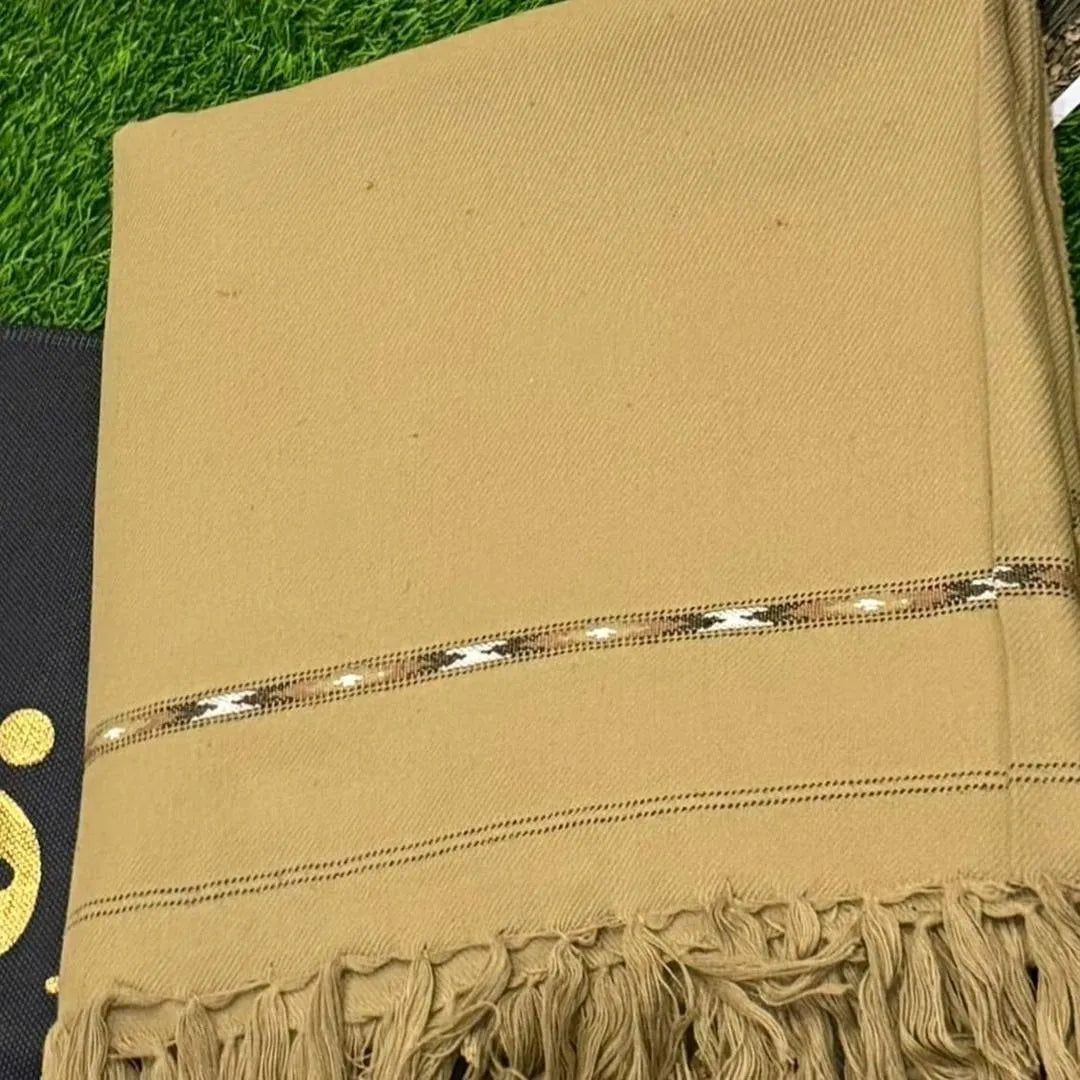 1 Pc Men's Wool Embroidered Shawl 1 Pc Men's Wool Embroidered Shawl